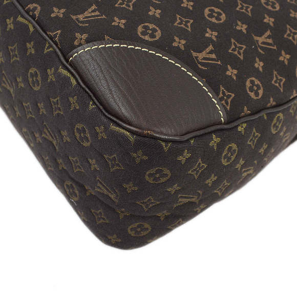 LOUIS VUITTON 2006 Brown Monogram Mini Lin Boulogne Shoulder Bag M95225 192495 - Picture 3 of 10